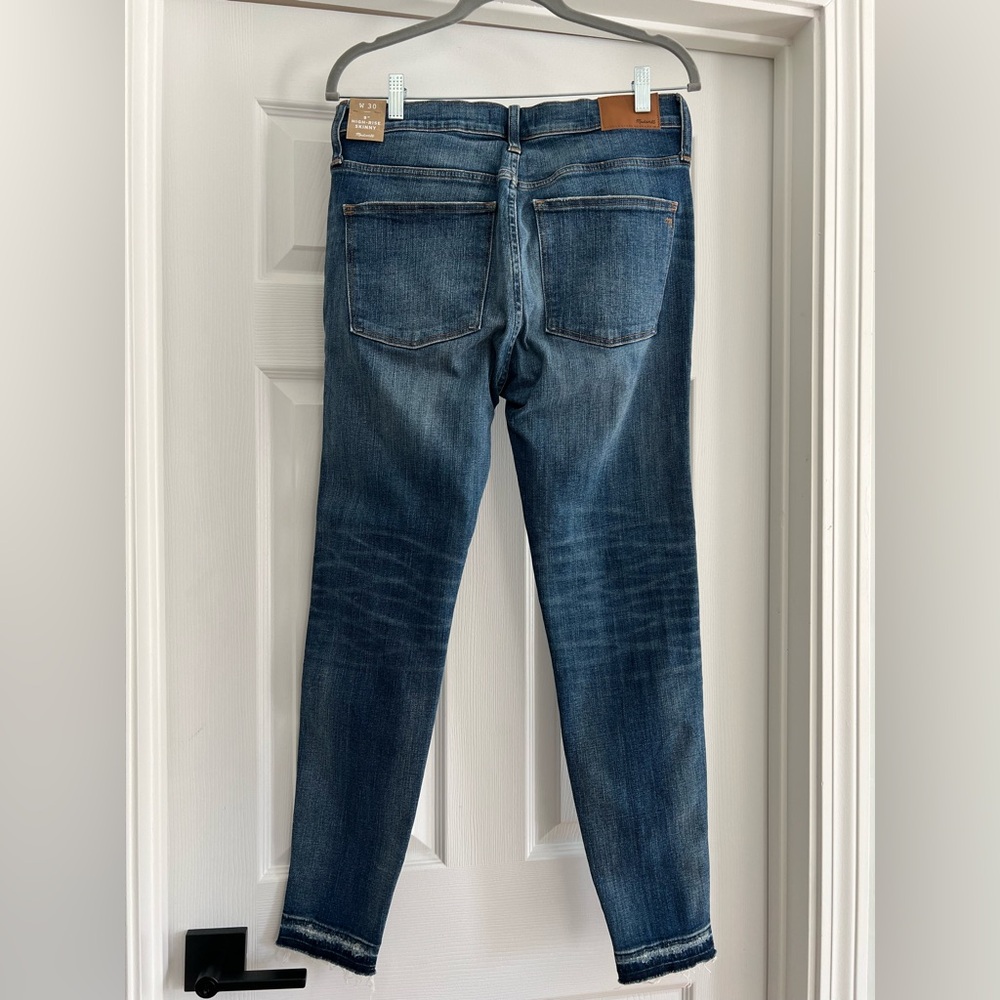 Madewell 9” High Rise Skinny - NWT! - Picture 15 of 16
